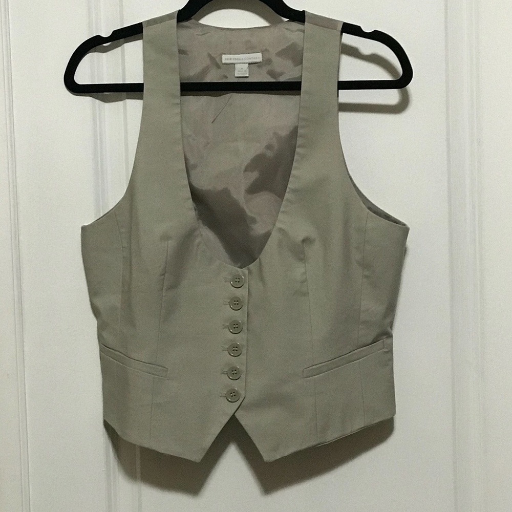 Tan vest for Women